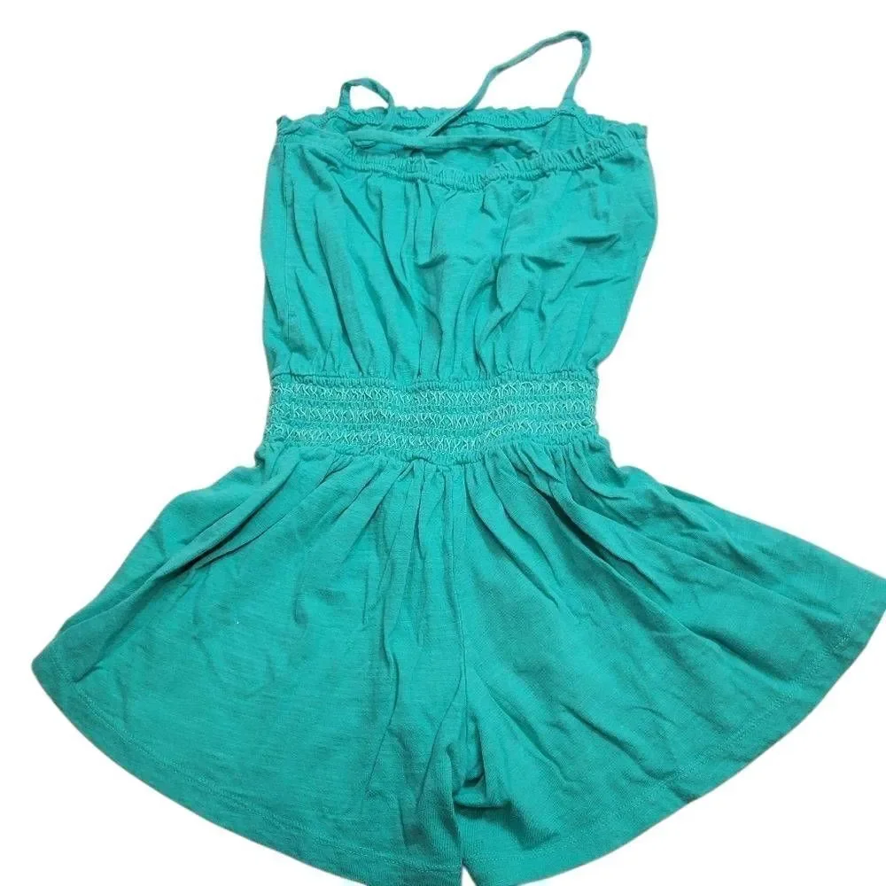 Gap Kids teal romper S6/7